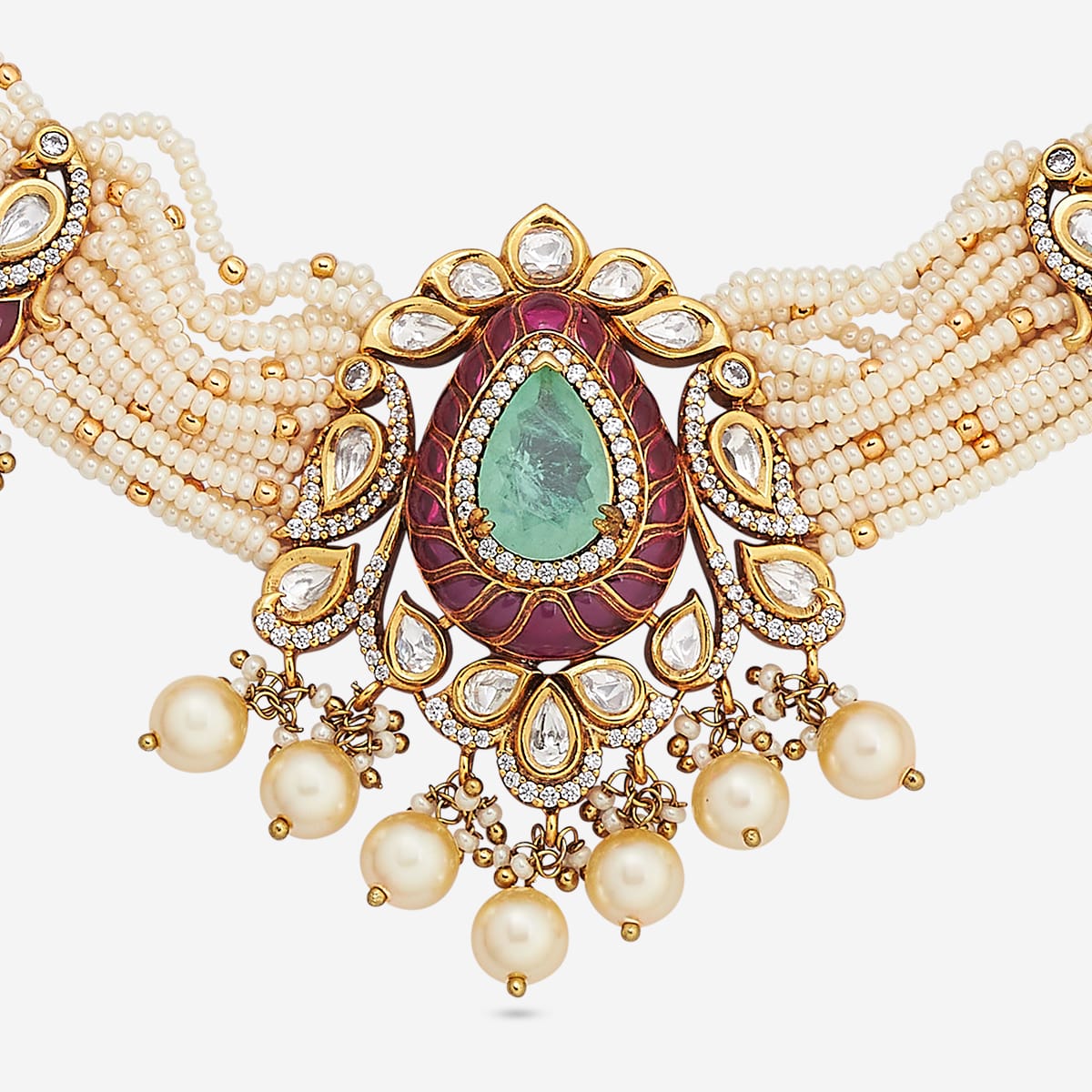 Kundan Necklace Kundan Necklace 201460