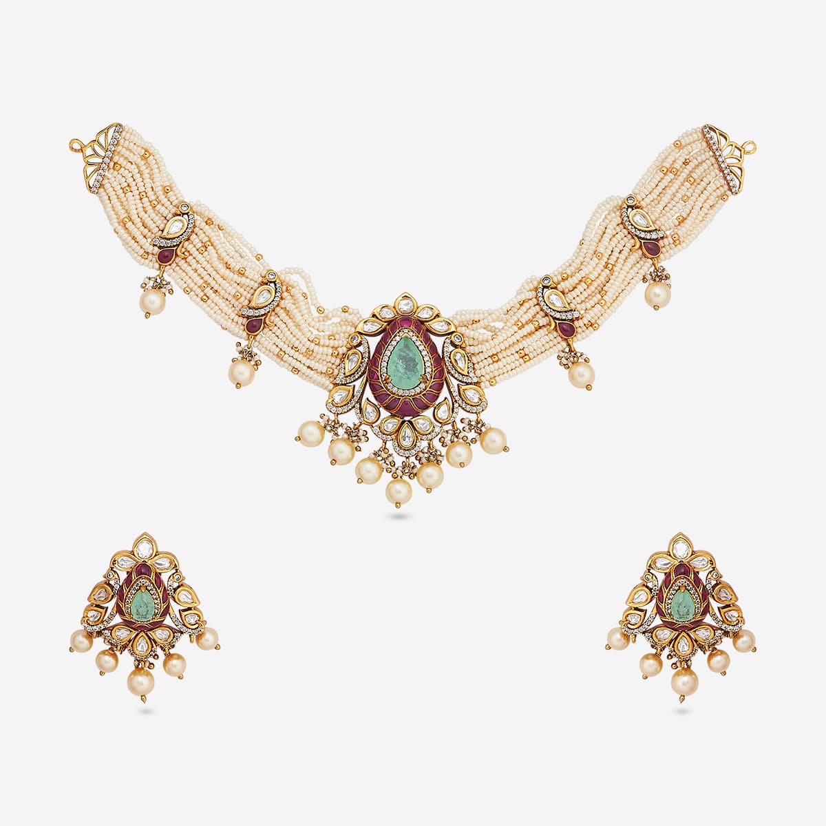 Kundan Necklace Kundan Necklace 201460