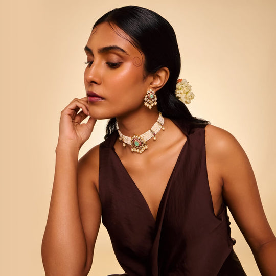 Kundan Necklace Kundan Necklace 201460