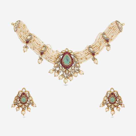 Kundan Necklace Kundan Necklace 201460
