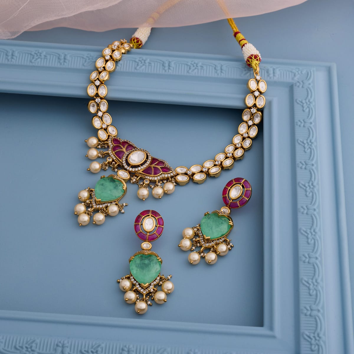 Kundan Necklace Kundan Necklace 201462