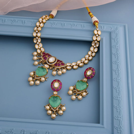 Kundan Necklace Kundan Necklace 201462