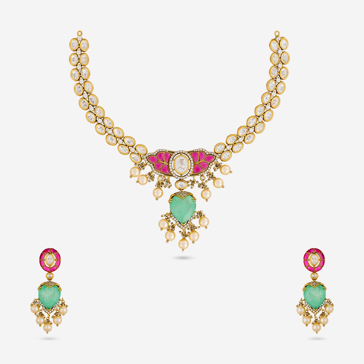 Kundan Necklace Kundan Necklace 201462