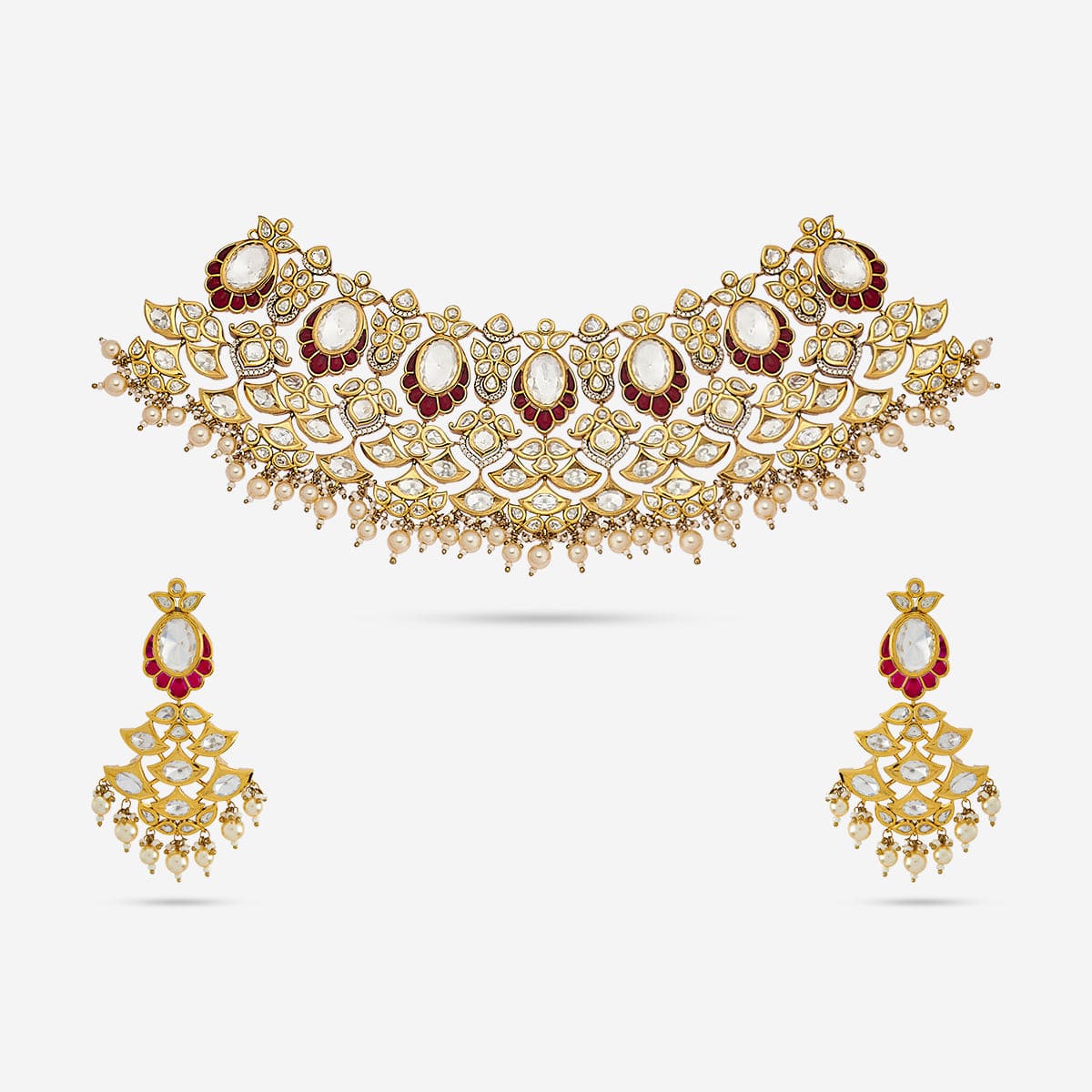 Kundan Necklace Kundan Necklace 164033