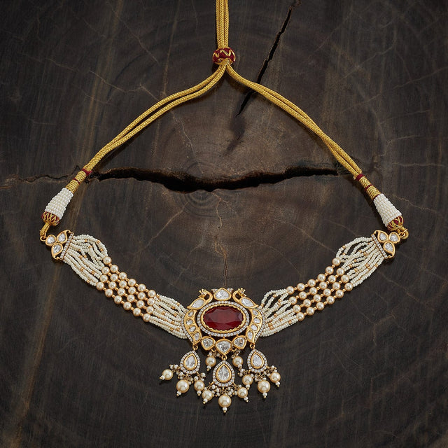 Kundan Necklace Kundan Necklace 173030