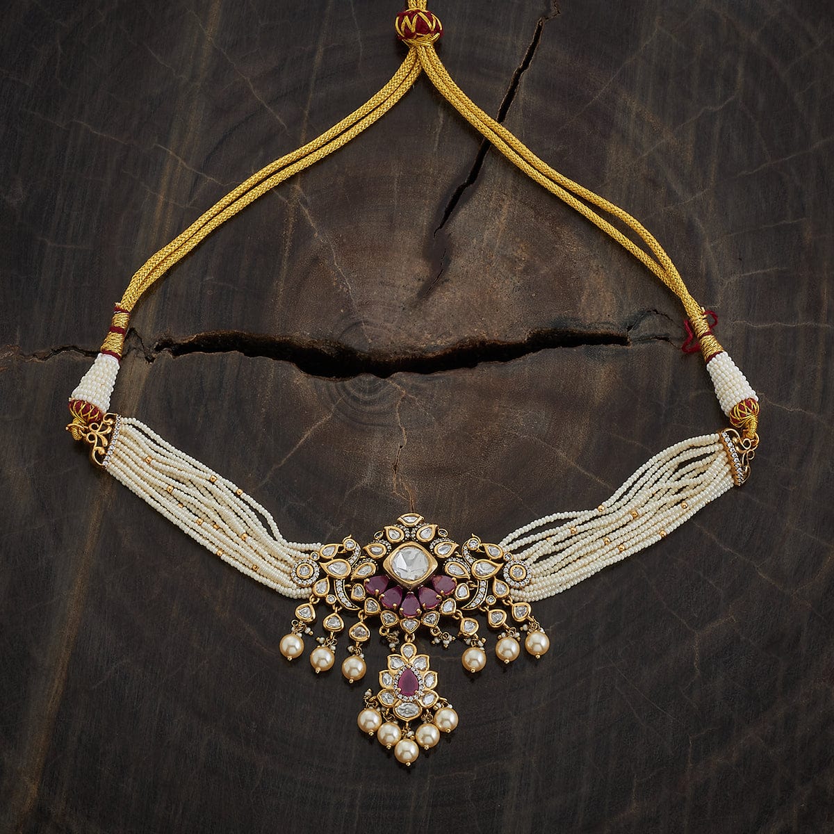 Kundan Necklace Kundan Necklace 173035