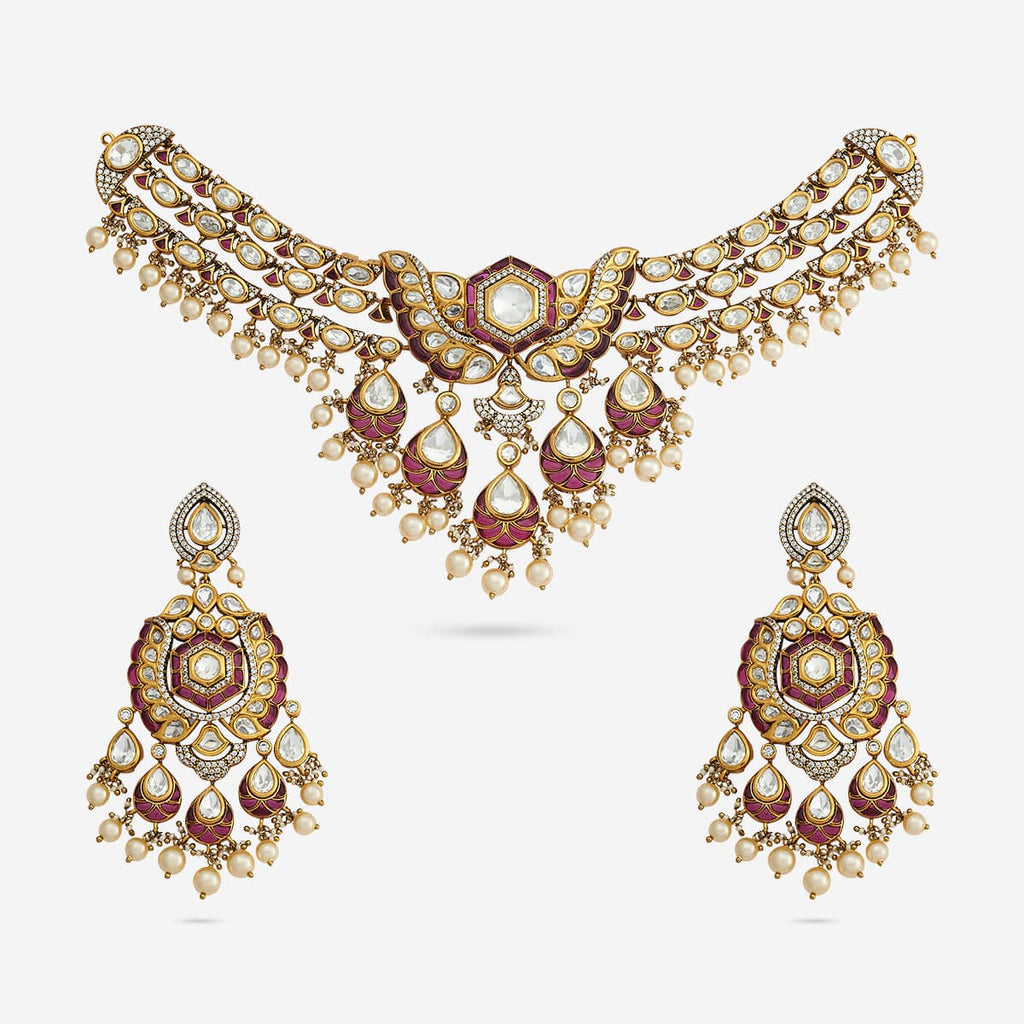 Kundan Necklace Kundan Necklace 182305