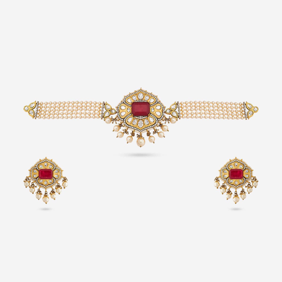 Kundan Necklace Kundan Necklace 184831