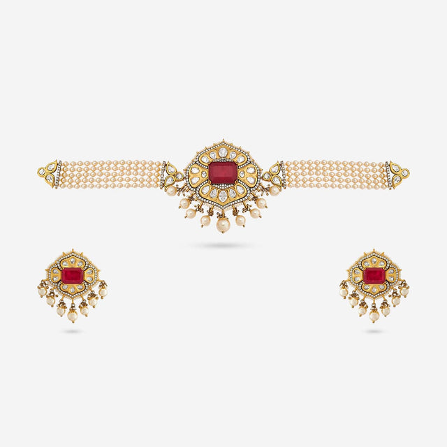 Kundan Necklace Kundan Necklace 184831