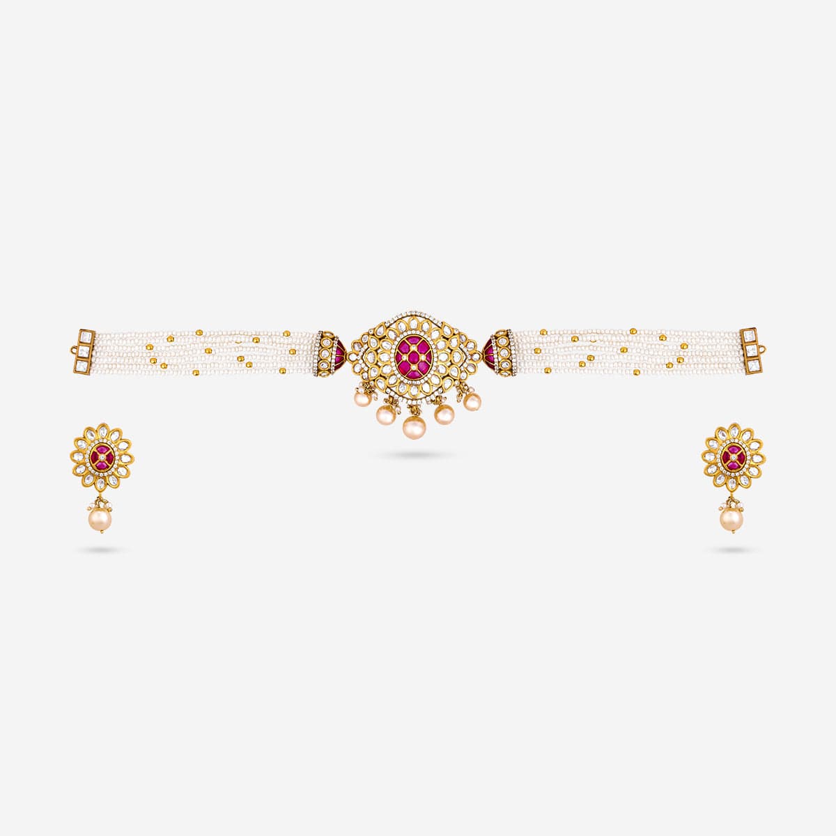 Kundan Necklace Kundan Necklace 185300