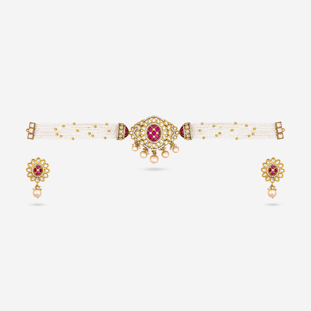 Kundan Necklace Kundan Necklace 185300