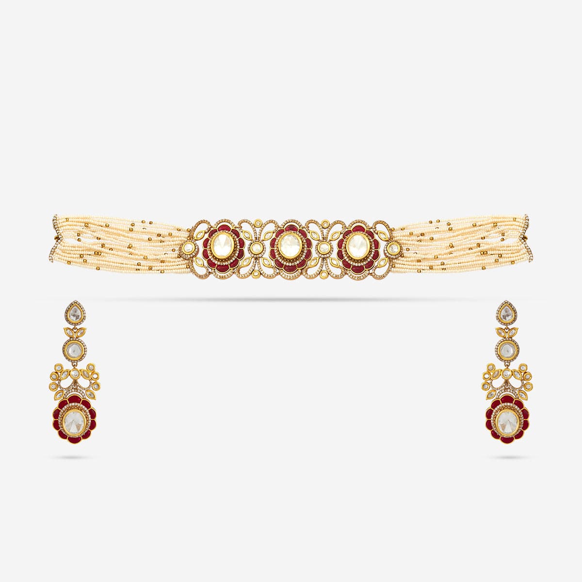 Kundan Necklace Kundan Necklace 185452