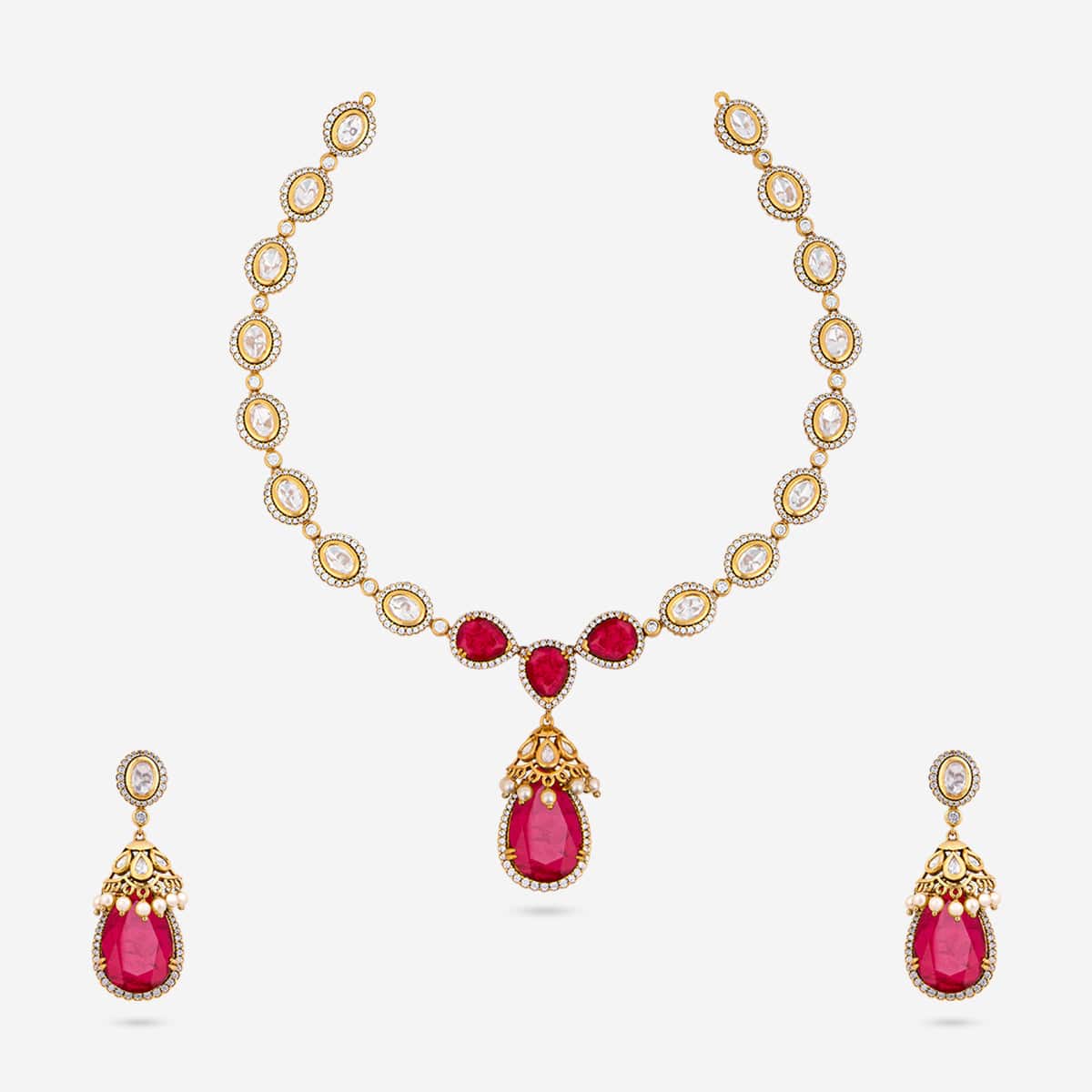 Kundan Necklace Kundan Necklace 187725