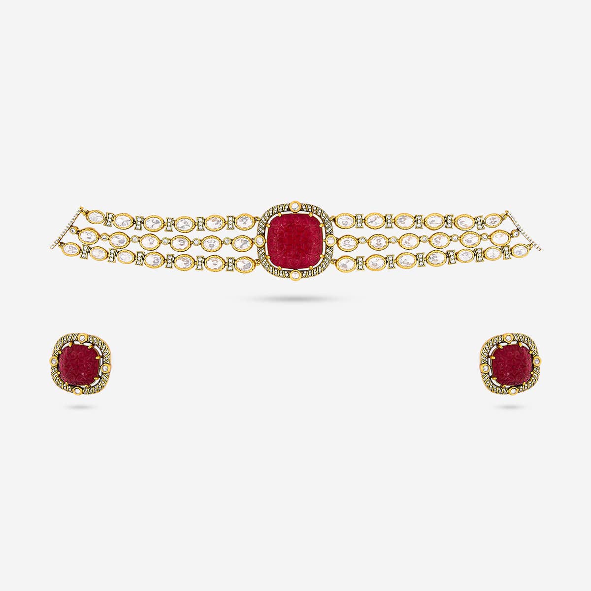 Kundan Necklace Kundan Necklace 189205