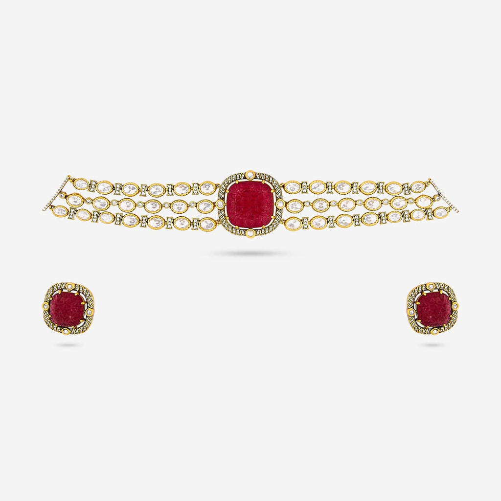 Kundan Necklace Kundan Necklace 189205