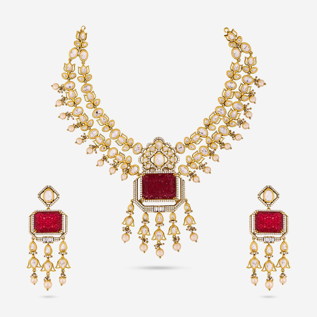 Kundan Necklace Kundan Necklace 191728