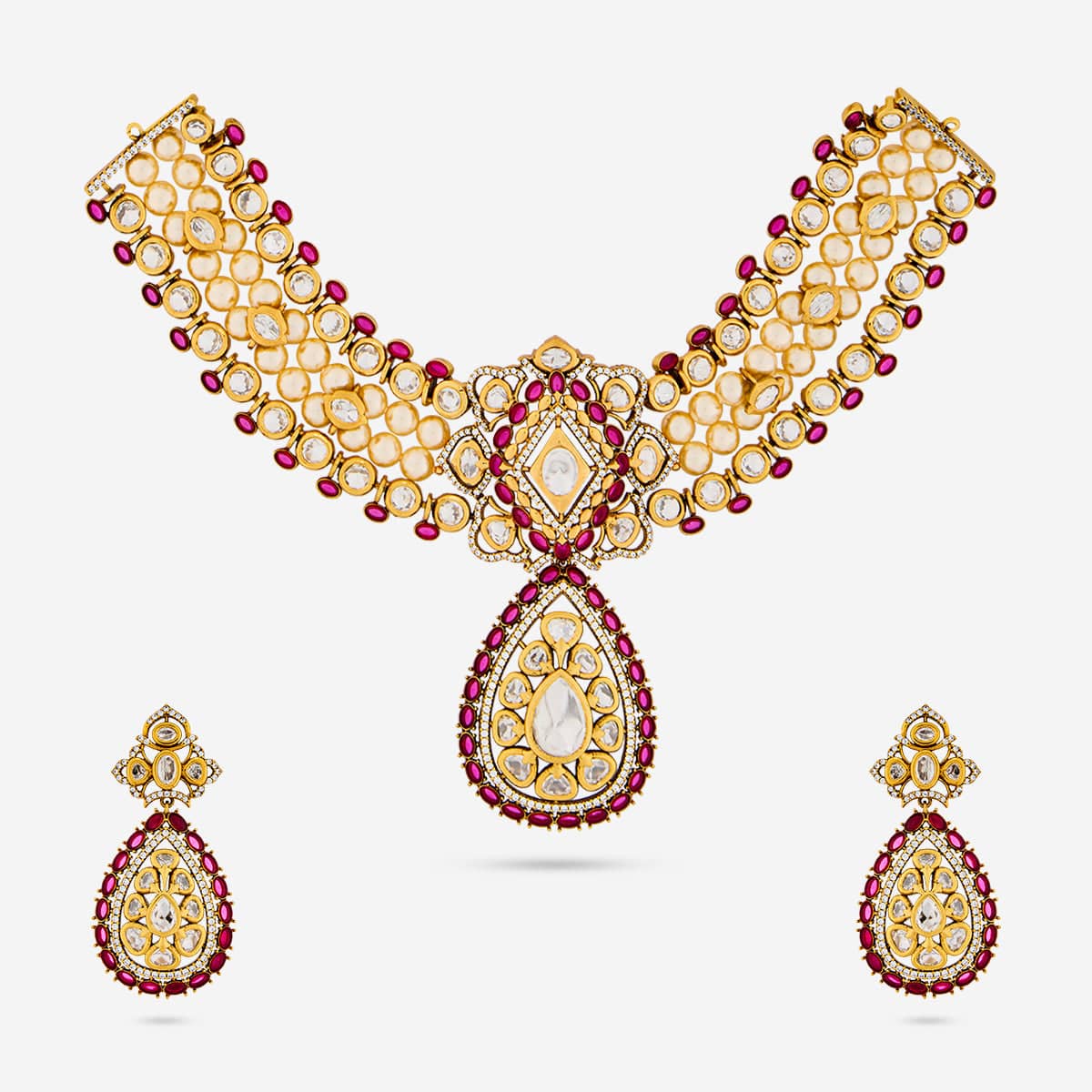 Kundan Necklace Kundan Necklace 191730