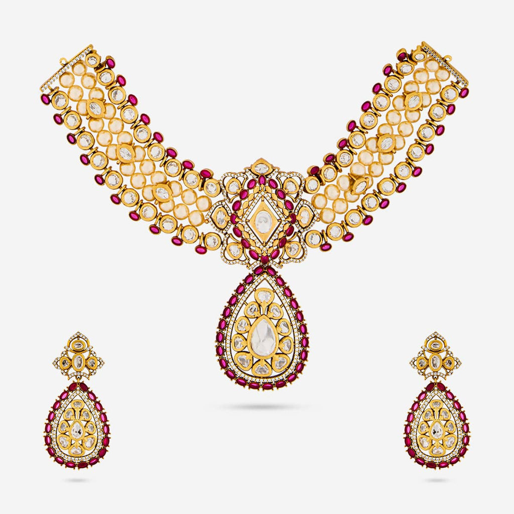 Kundan Necklace Kundan Necklace 191730