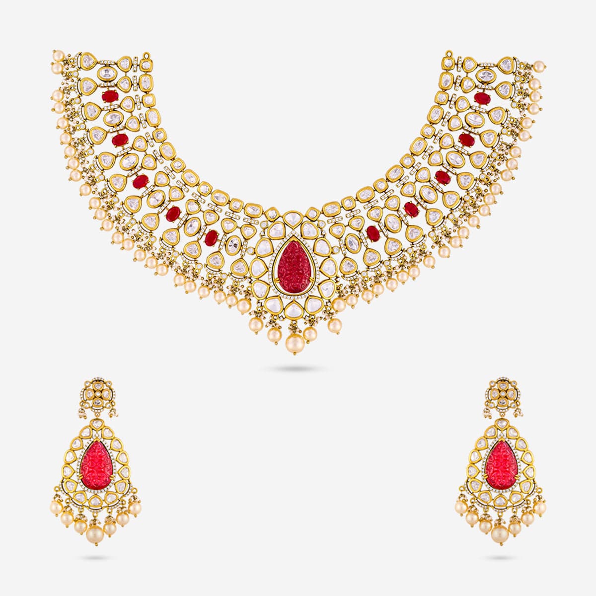 Kundan Necklace Kundan Necklace 191731