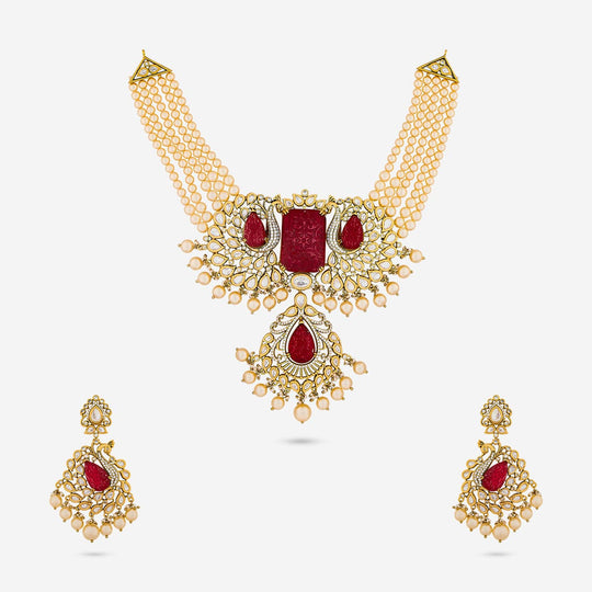 Kundan Necklace Kundan Necklace 191732