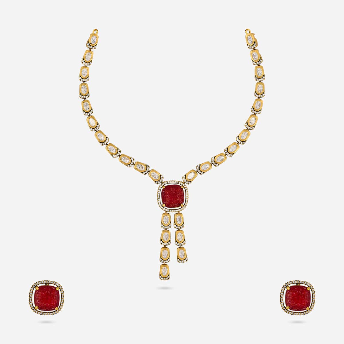 Kundan Necklace Kundan Necklace 193246