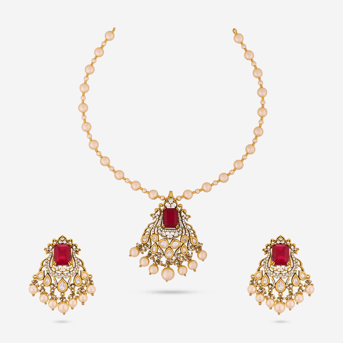 Kundan Necklace Kundan Necklace 193252