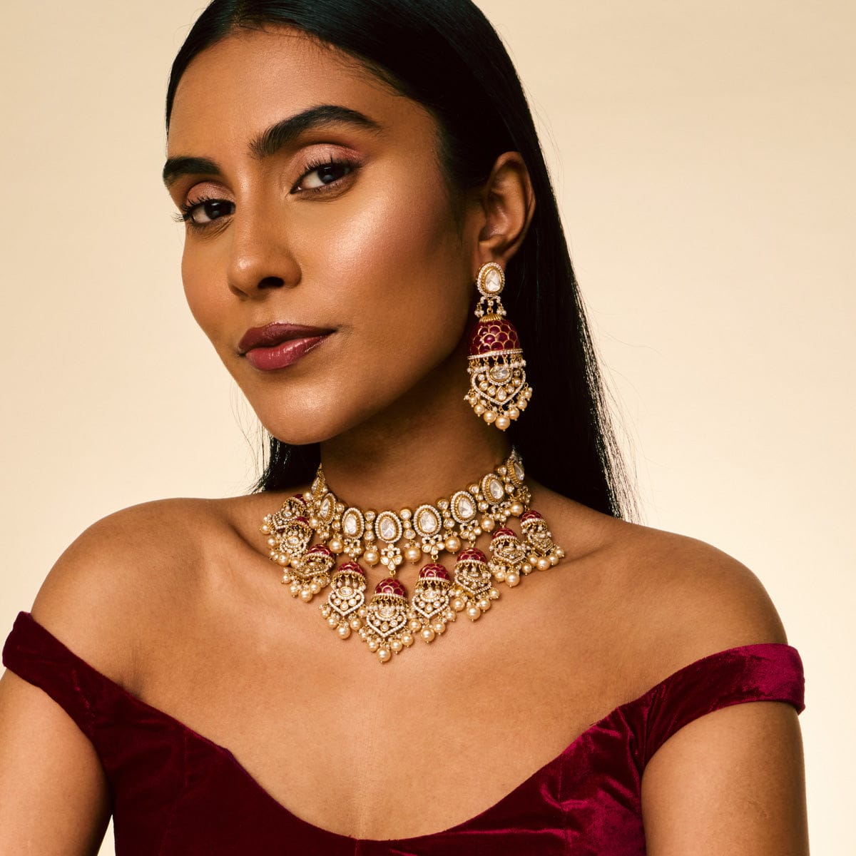 Kundan Necklace Kundan Necklace 193729