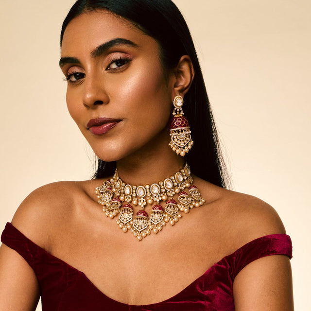 Kundan Necklace Kundan Necklace 193729