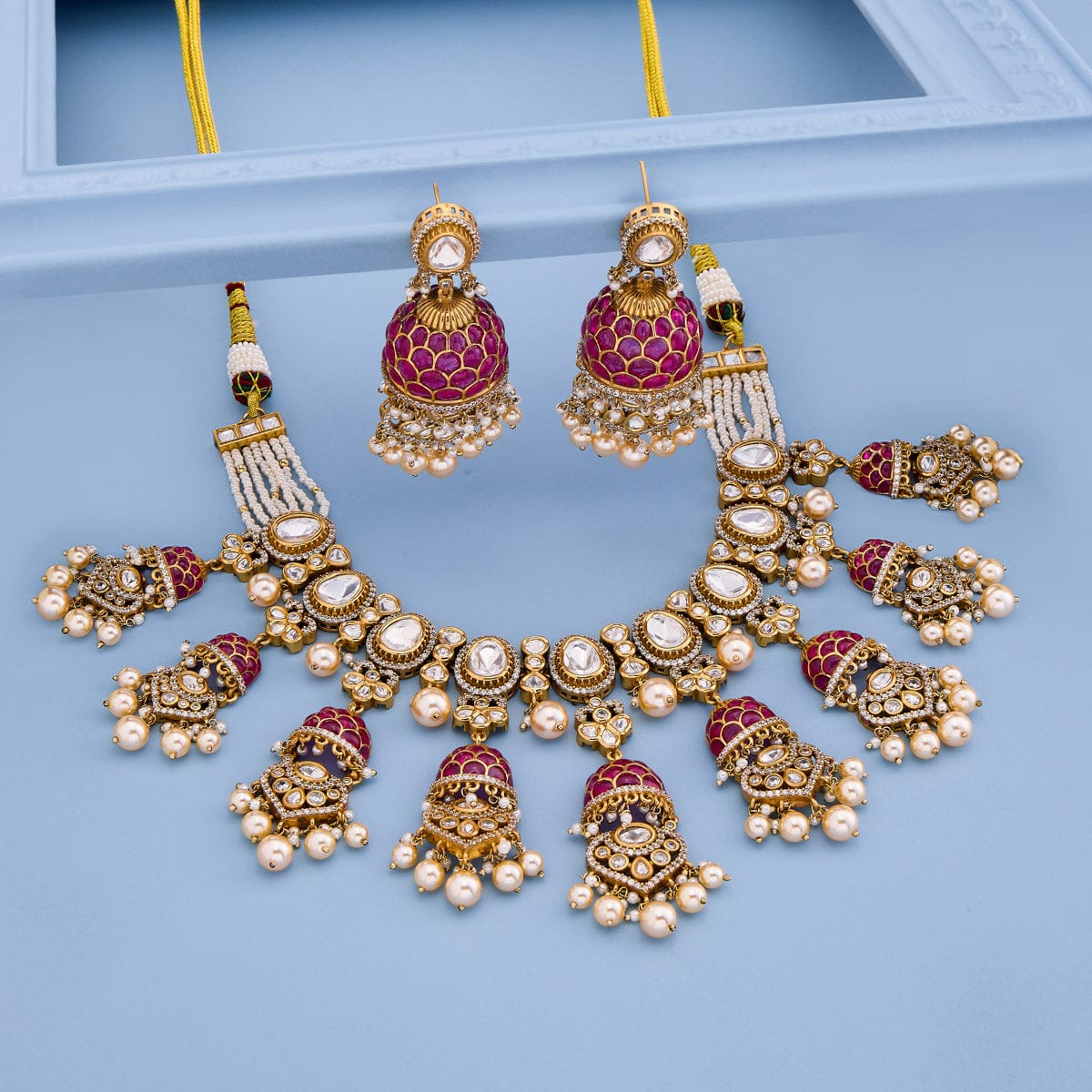 Kundan Necklace Kundan Necklace 193729