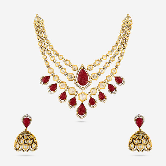 Kundan Necklace Kundan Necklace 194006