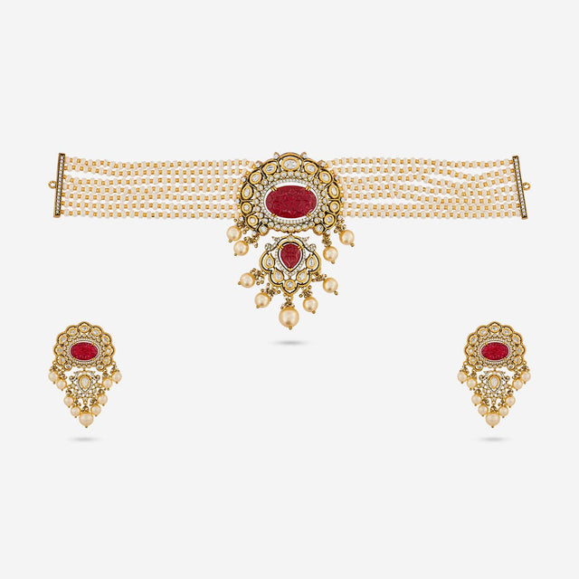Kundan Necklace Kundan Necklace 194011