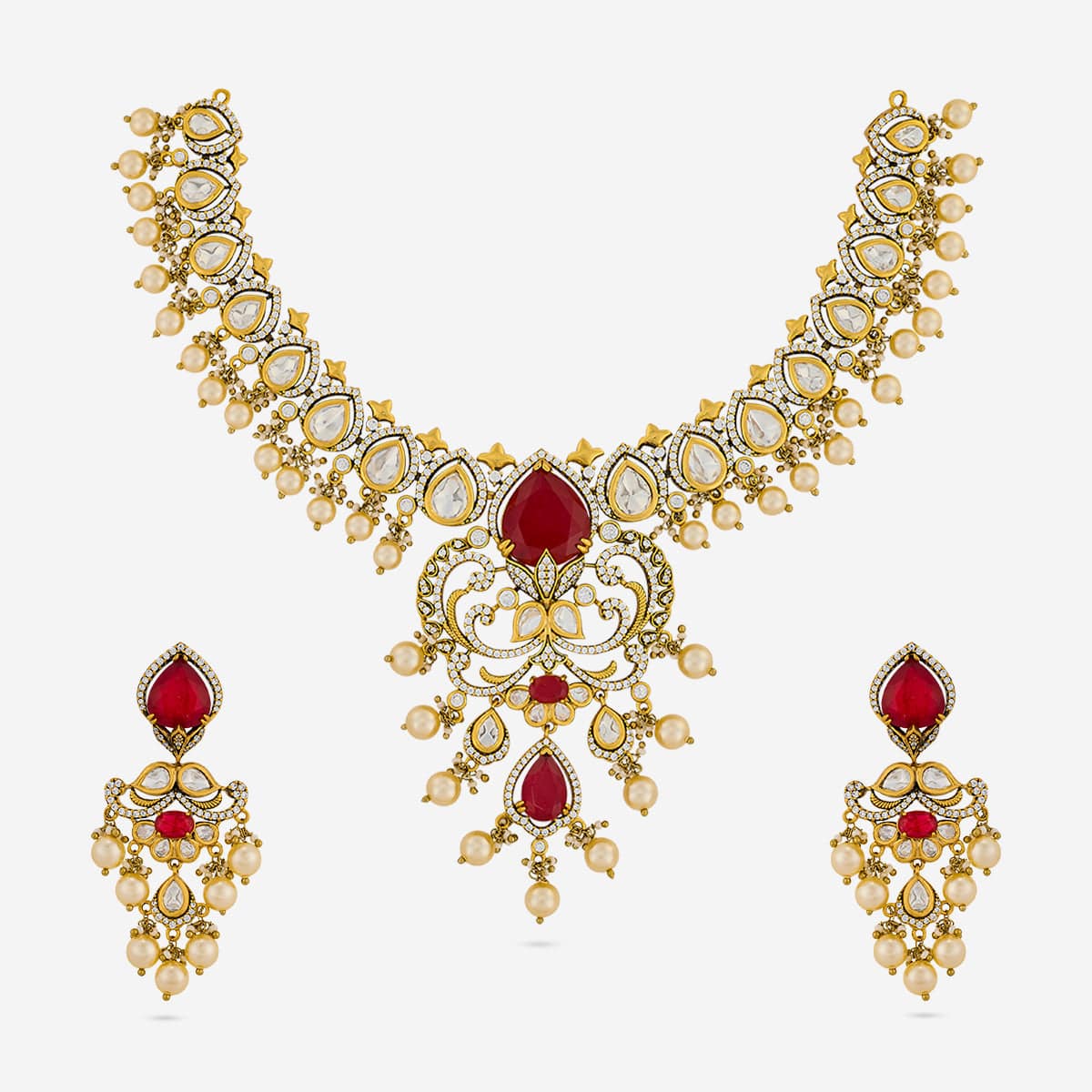 Kundan Necklace Kundan Necklace 194013