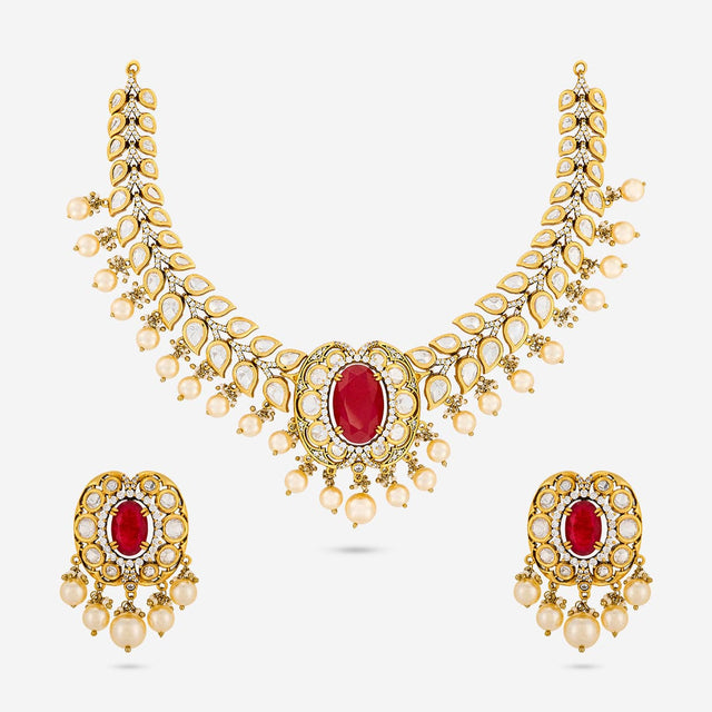 Kundan Necklace Kundan Necklace 195203