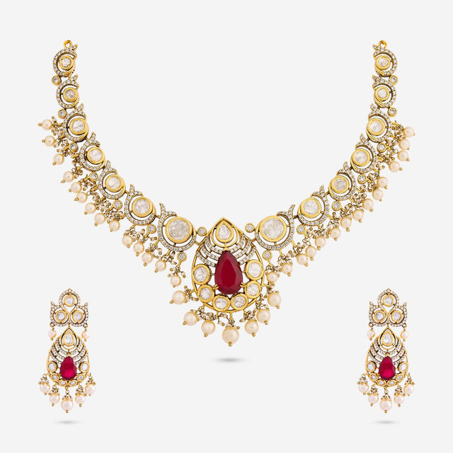 Kundan Necklace Kundan Necklace 196759