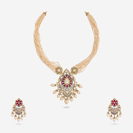 Kundan Necklace Kundan Necklace 196760