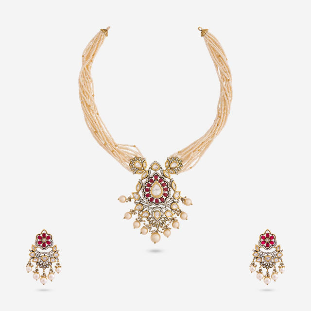 Kundan Necklace Kundan Necklace 196760