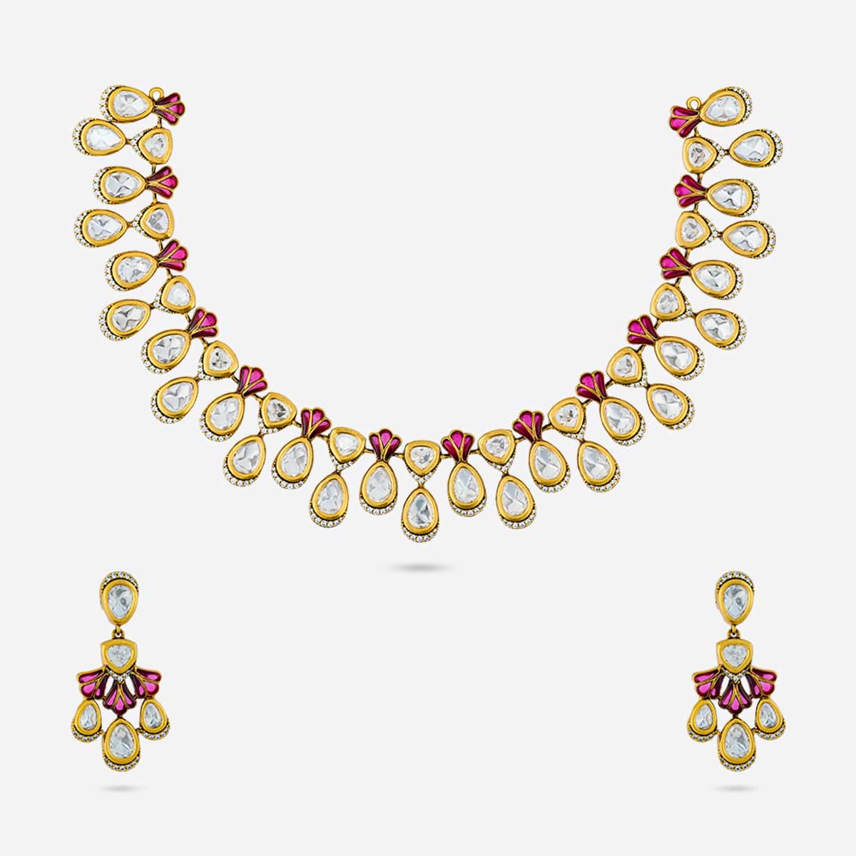 Kundan Necklace Kundan Necklace 196761