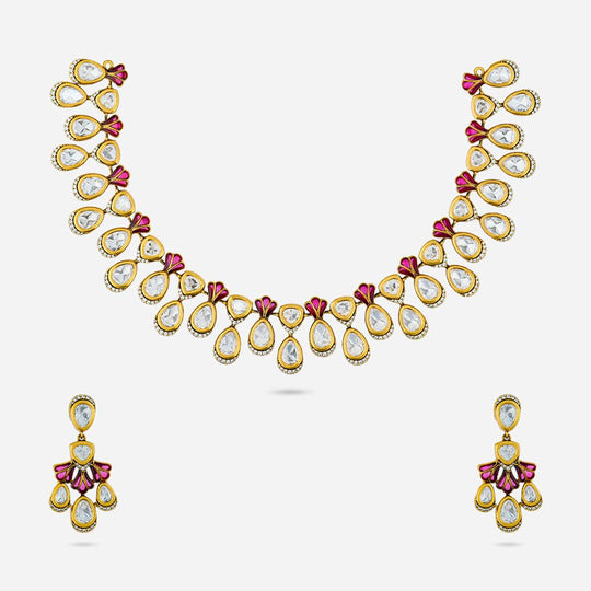 Kundan Necklace Kundan Necklace 196761