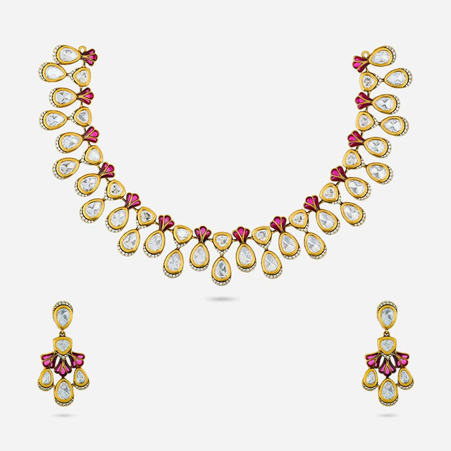 Kundan Necklace Kundan Necklace 196761