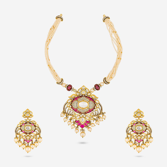 Kundan Necklace Kundan Necklace 196901
