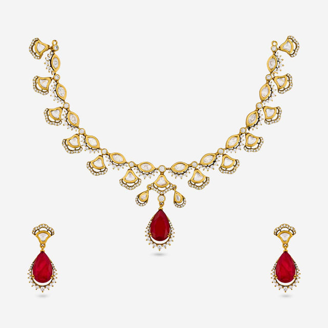 Kundan Necklace Kundan Necklace 197834
