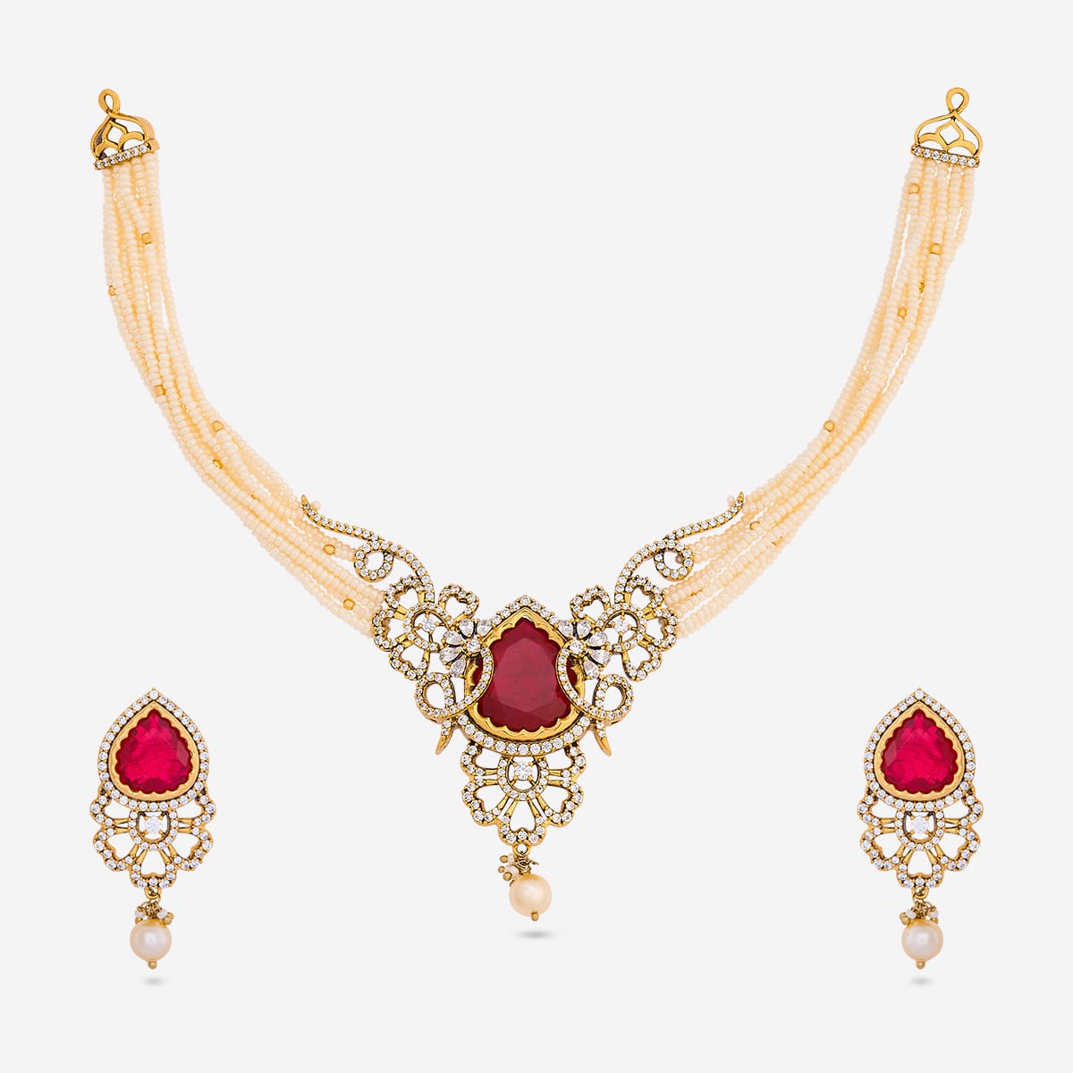 Kundan Necklace Kundan Necklace 201459