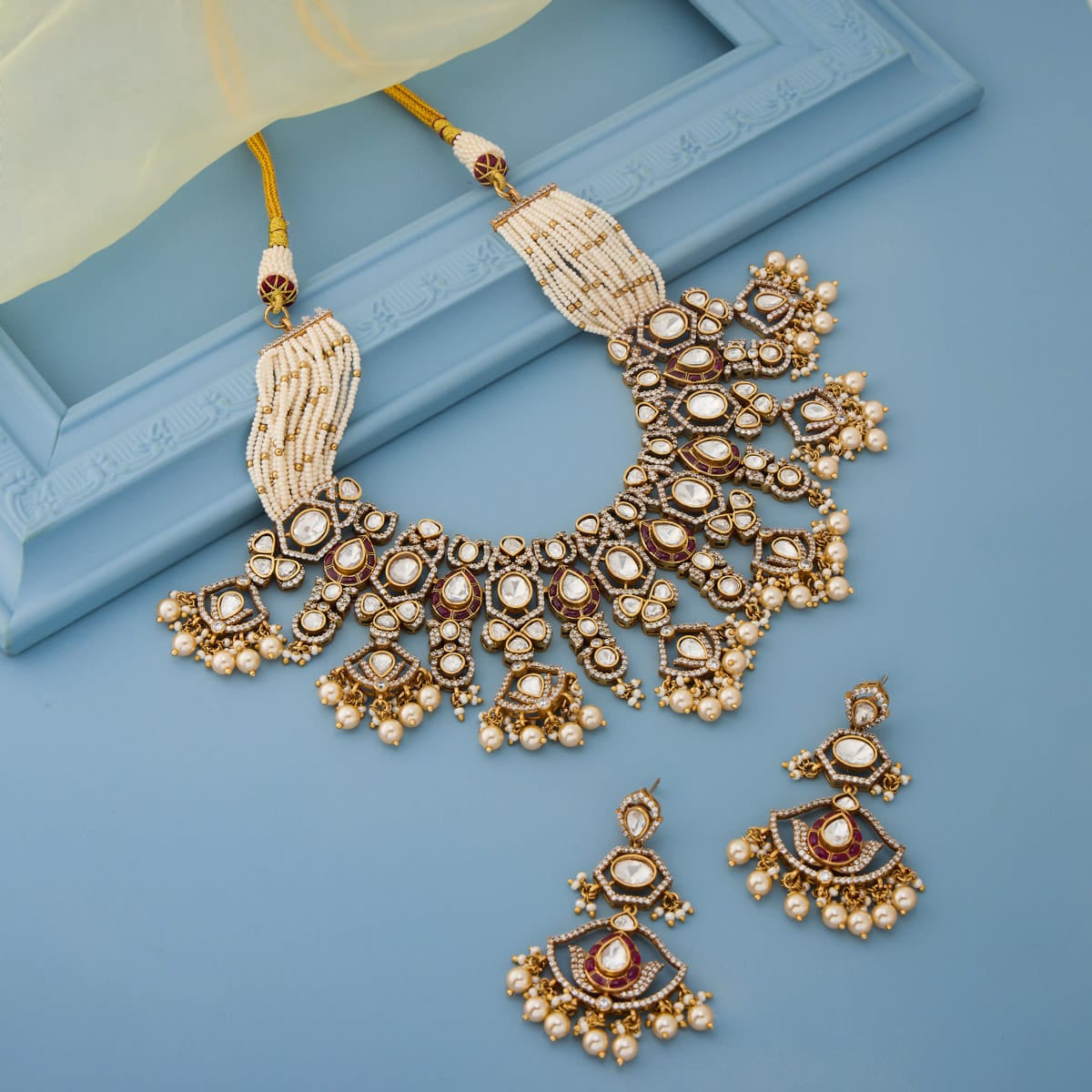 Kundan Necklace Kundan Necklace 202214