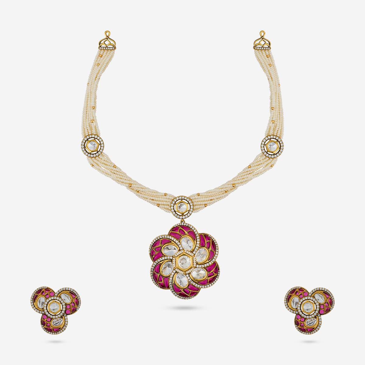 Kundan Necklace Kundan Necklace 202683