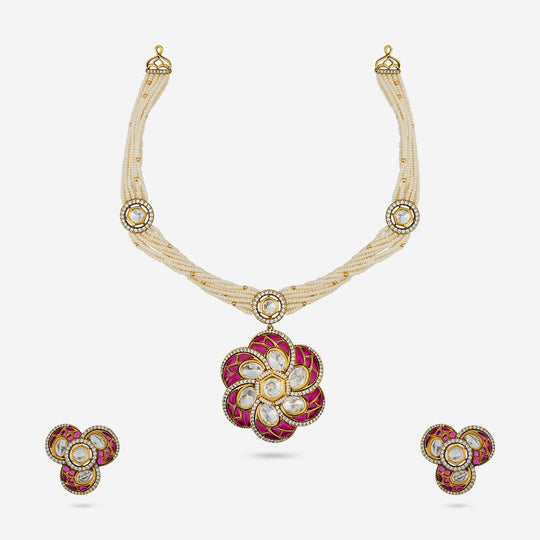 Kundan Necklace Kundan Necklace 202683