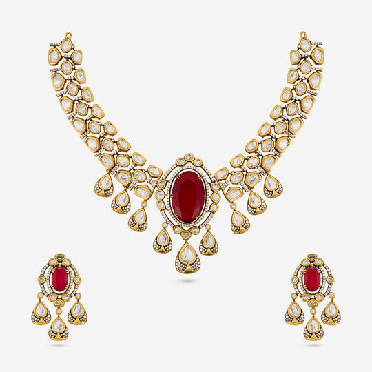 Kundan Necklace Kundan Necklace 202686