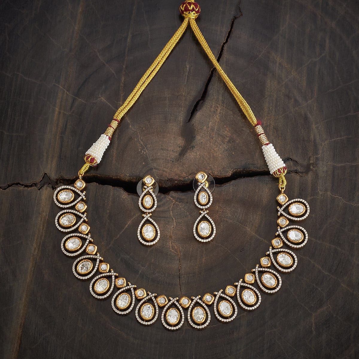 Kundan Necklace 176351