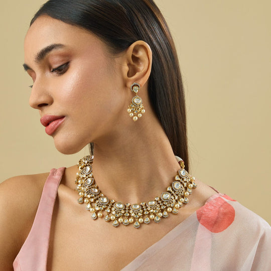 Kundan Necklace Kundan Necklace 176352