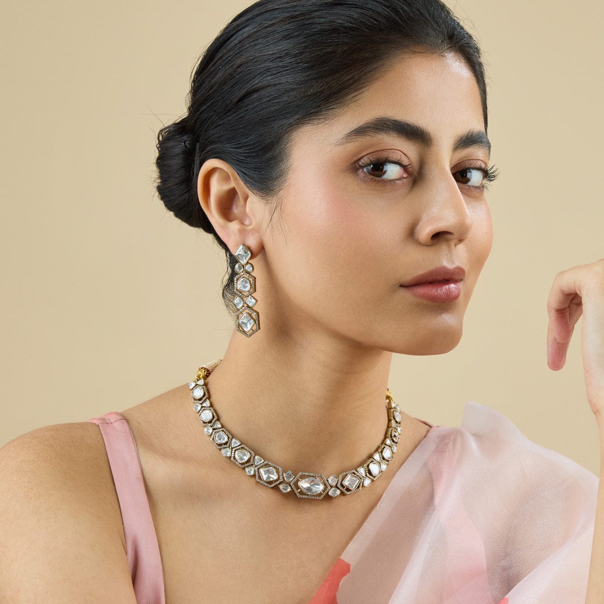 Kundan Necklace Kundan Necklace 181073