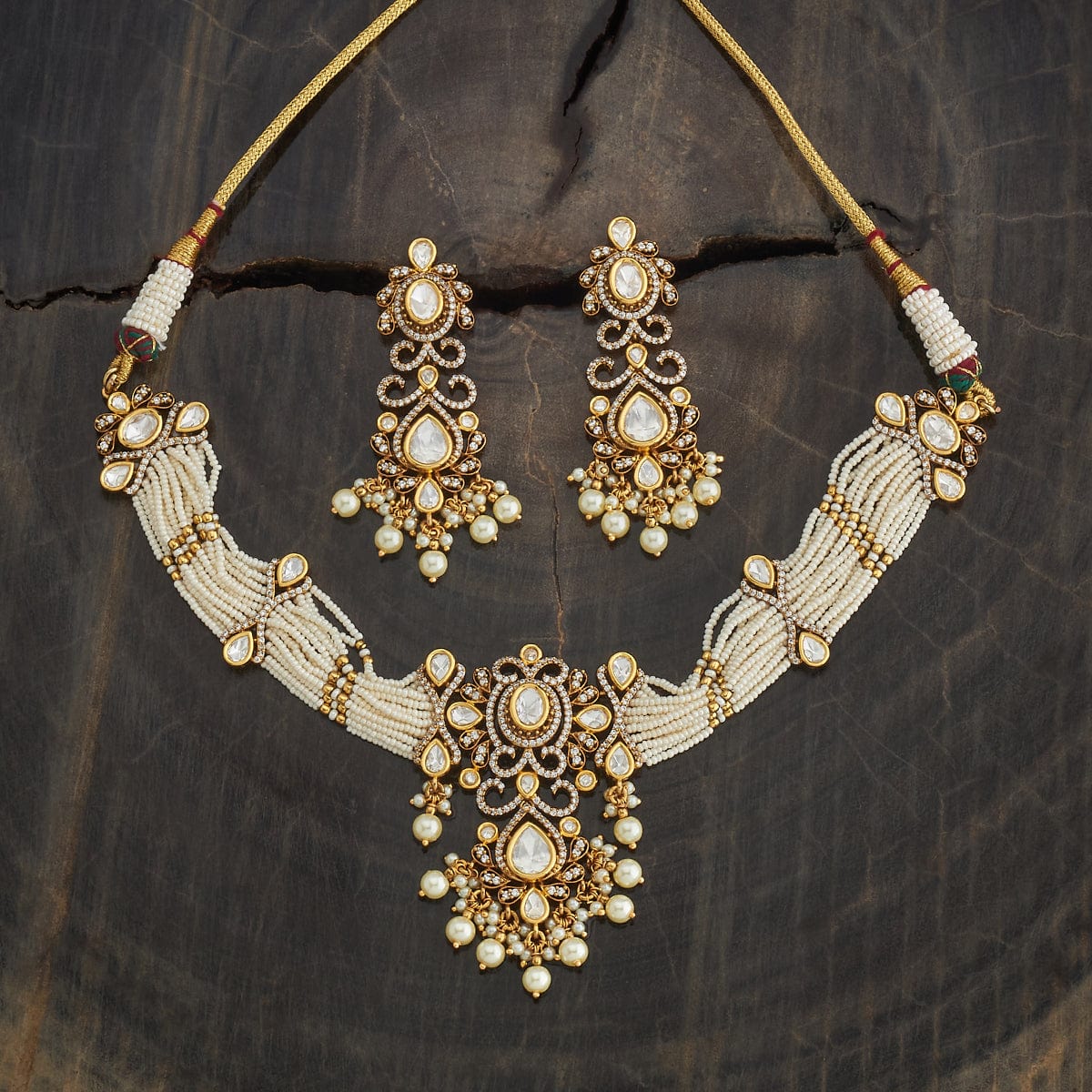 Kundan Necklace Kundan Necklace 181629